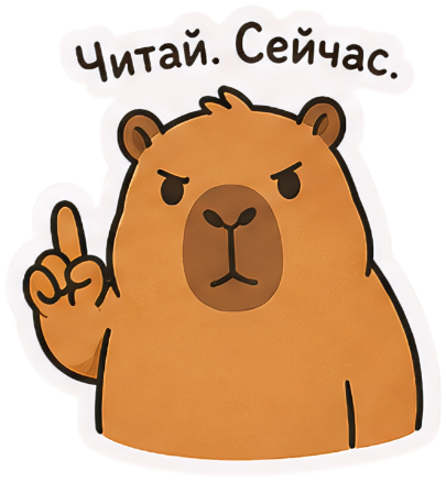 Капи: «Читай. Сейчас.»